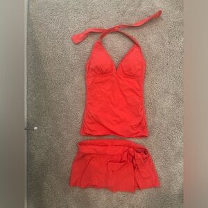 Tommy Bahama Tankini and Skirted Hipster Set, XS